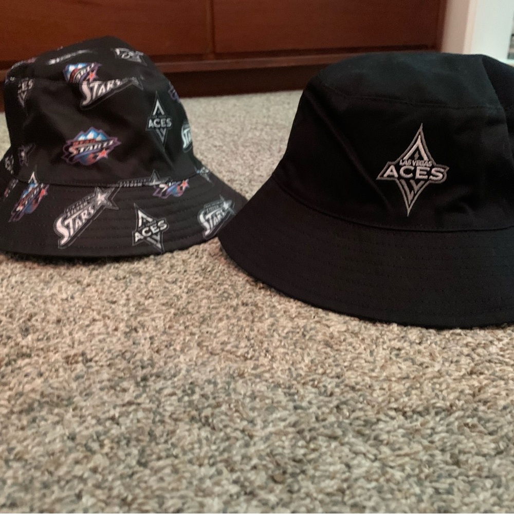 WNBA Las Vegas Aces Black Bucket Hat NEW